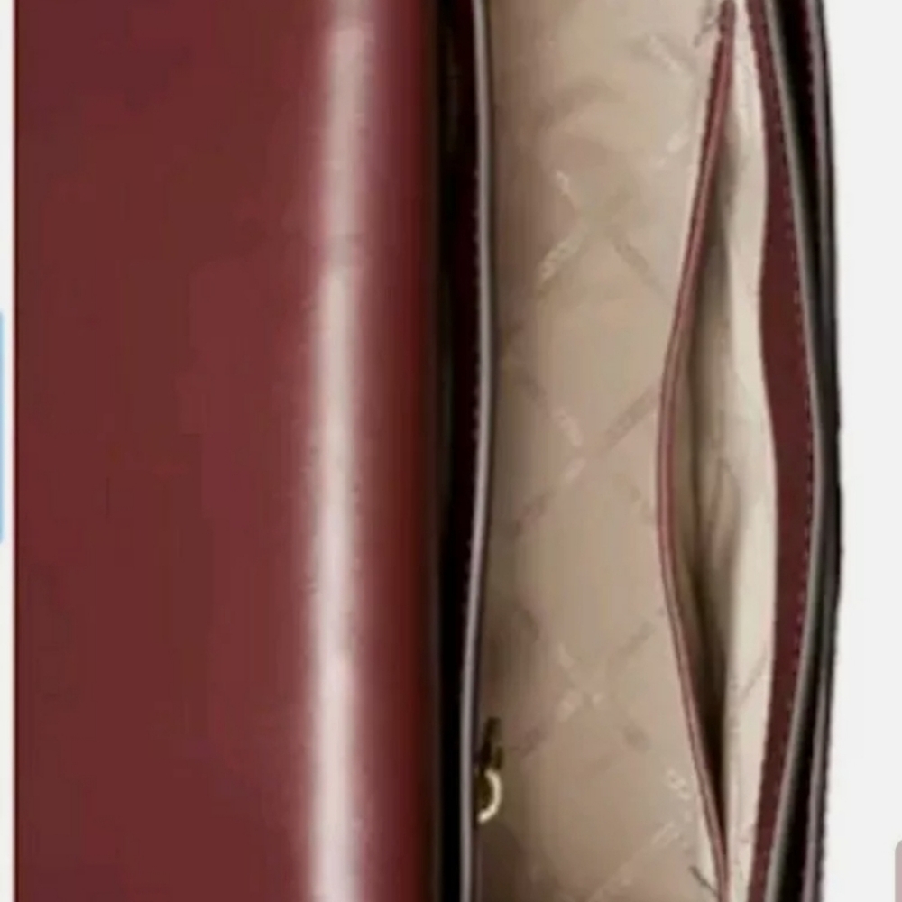 Michael Kors Jessie Large Flap Leather Shoulder Ba - Picture 4 of 4